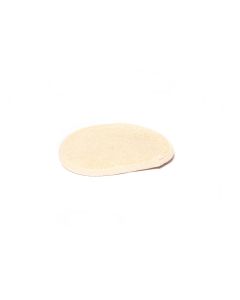 Small oval loofah pad w/ terry back