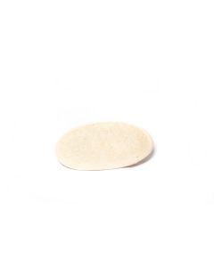 Medium oval loofah pad w/ terry back